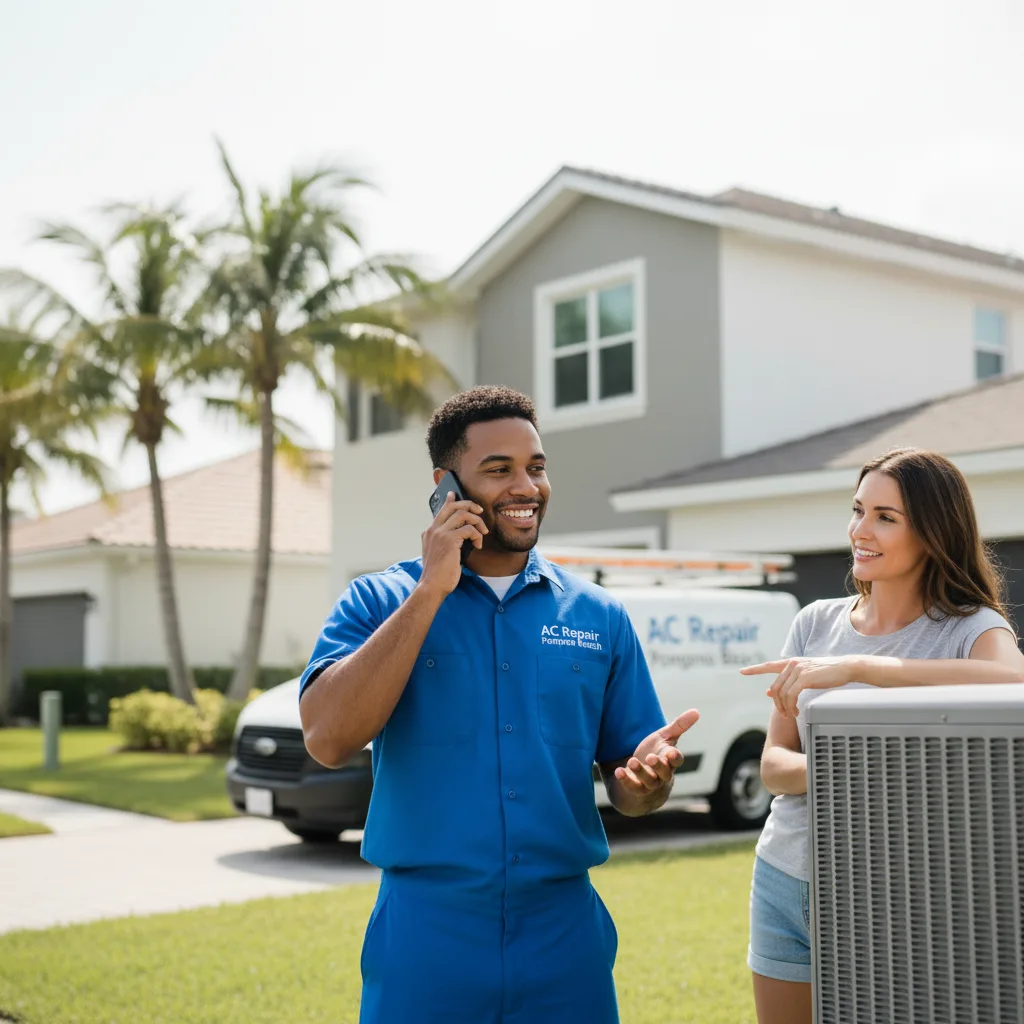 AC Repair Pompano Beach customer support in Southgate